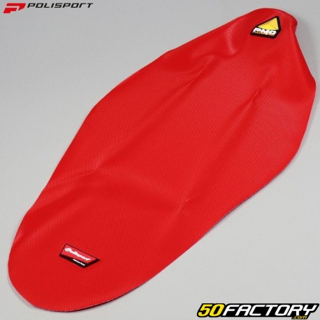 Housse de selle Honda CRF 250 et 450 R (2013 - 2017) Polisport Pyramid rouge