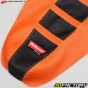 Funda de asiento KTM SX  XNUMX, XNUMX, Polisport  Cebra naranja y negra