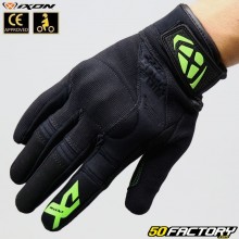 Gloves Street Ixon RS  Delta CE approved motorcycle black and green 