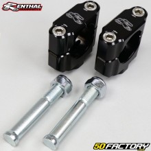 Braçadeiras de guidão Ø36 mm Honda CRF e Yamaha YZF Renthal preto