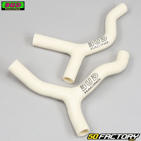 Mangueiras de refrigeração KTM SX, Husqvarna TC XNUMX (XNUMX - XNUMX) Bud Racing  branco