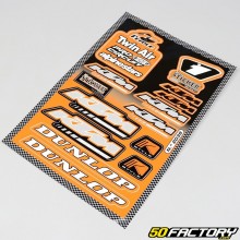 Stickers KTM Racing (planche)