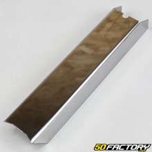 Frame beam cover Peugeot 103 polished stainless steel