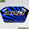 Placa Pit Board Bud Racing  bleue