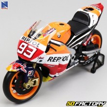 Miniaturmotorrad XNUMX/XNUMX. Honda Repsol RCXNUMXV Marquez XNUMX Neu Ray