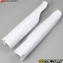 Fork protectors Yamaha YZ 125 and 250 (2005 - 2007) Polisport whites