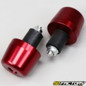 Embouts de guidon Racing rouges