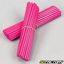 Pink spoke covers (kit)