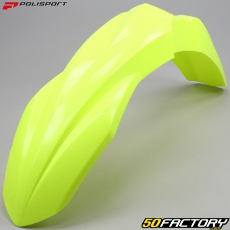 Guardabarros delantero Kawasaki KXF XNUMX, XNUMX (desde XNUMX) Polisport  amarillo fluorescente