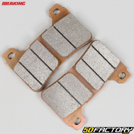 Pastillas de freno de metal sinterizado Honda CBR  XNUMX, XNUMX, Cross corredor, VFR XNUMX Braking Racing