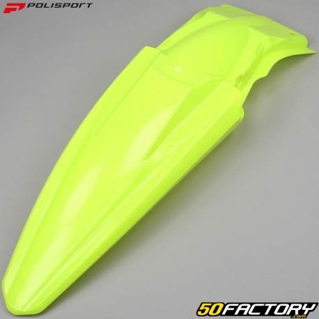 Kotflügel hinten Kawasaki KXF XNUMX, XNUMX (seit XNUMX) Polisport  neongelb