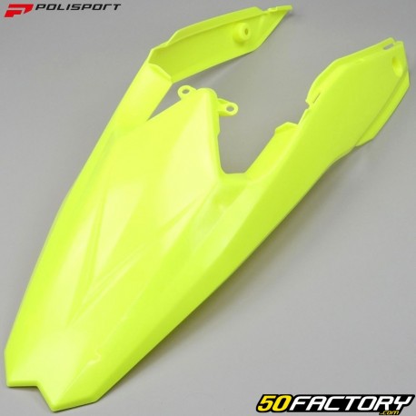 Guardabarros trasero Beta RR, Xtrainer 125, 250, 350 ... (desde 2018) Polisport amarillo fluorescente