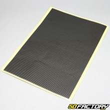 Clear carbon sticker 50x35 cm (plank)