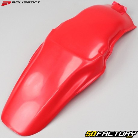 Guardabarros trasero Honda CR XNUMX, XNUMX (XNUMX - XNUMX) Polisport  rojo