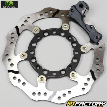 Front brake disc Kawasaki KLX, KX, Suzuki RM-Z 250 ... Ø270mm wave NG Brake Disc (with offset bracket)