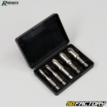 Ribimex screw extractors (set of 5)