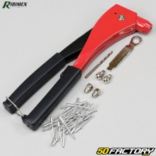 Pinza per rivetti Ribimex (con rivetti)