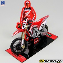 Motocicleta en miniatura Honda CRF XNUMX R Seely XNUMX Nuevo Ray