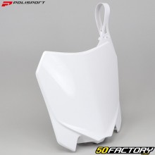 Piastra anteriore Honda CRF 250, 450 R (2014 - 2017) Polisport bianca