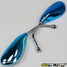 Rear view mirrors Furious 10 mm brilliant blues