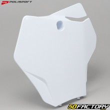 Frontmaske / Startnummerntafel Gas Gas  MC XNUMX, XNUMX, XNUMX, XNUMX F... (seit XNUMX) Polisport  weiß