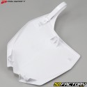 Frontmaske / Startnummerntafel Yamaha  YZ XNUMX, XNUMX (XNUMX - XNUMX), YZF XNUMX, XNUMX (XNUMX - XNUMX) Polisport  weiß