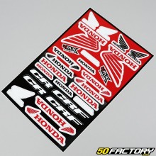 Stickers Honda MX 30x45 cm (planche)