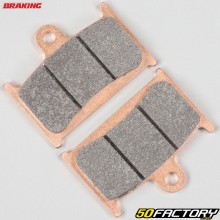 Pastillas de freno delanteras de metal sinterizado Suzuki  GSX R 750, triunfo Daytona 600 ... Braking