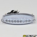 Universal white oval led rear light