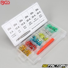 BGS mini flat fuses (121 pieces)