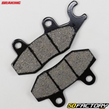 Pastillas de freno orgánicas Daelim Roadwin  XNUMX, Honda NSR  XNUMX, Kymco Hipster  XNUMX ... Braking