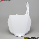 Plaque avant Suzuki RM 125, 250 (2001 - 2008), RM-Z 450 (2005 - 2007)... Polisport blanche