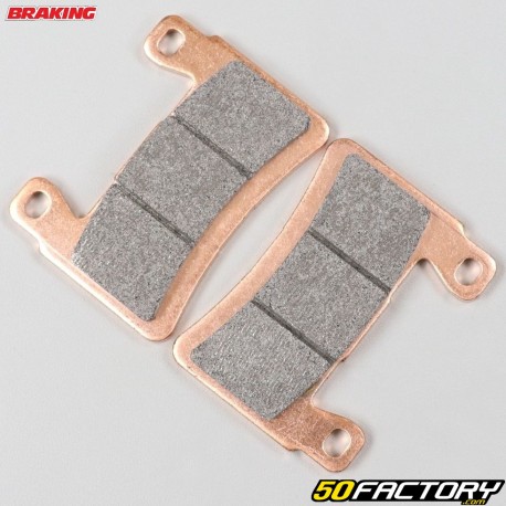 Plaquettes de frein métal fritté Kawasaki ZX 6R Ninja 636 Braking