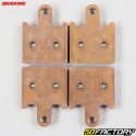 Pastillas de freno de metal sinterizado Kawasaki ZX 6R Ninja 600, Z 750R, ZZR 1400 ... Braking Racing Evo