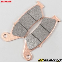 Sintered metal brake pads Yamaha YZ 125, YZF 250, 450, Beta RR 480 ... Braking Racing Off-Road