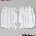 Rejillas de radiador Yamaha YZF450 (2010 - 2013) Polisport blanco