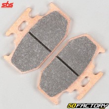 Sintered metal brake pads Yamaha WR 125, Kawasaki KDX 250, Suzuki DR 250 ... SBS Racing