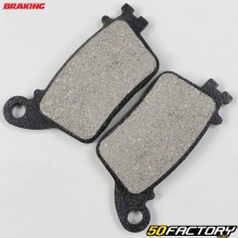 Plaquettes de frein organique Honda CBR, Suzuki GSX R, Yamaha YZF 600... Braking