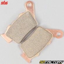 Pastillas de freno de metal sinterizado Yamaha WR 125, Fantic Caballero 500, Honda NX 650 ... SBS todoterreno