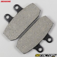 Organic front brake pads Aprilia Scarabeo, Red Rose, Sportcity, Honda ... Braking