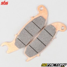 Sintered metal brake pads Piaggio One, AJP  PRICE Trail, Derbi Terra  XNUMX ... SBS Racing