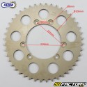 Rear sprocket 44 aluminum teeth 520 Gas Gas JTX 125,TXT 280, Sherco ST 80 0,8 Trial... Afam brown