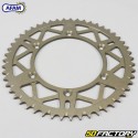 Rear sprocket 51 aluminum teeth 520 Gas Gas EC 200, Husqvarna TE 510 ... Afam brown