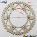 Rear sprocket 51 aluminum teeth 520 Gas Gas EC 200, Husqvarna TE 510 ... Afam brown