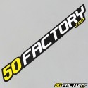 Sticker 50 Factory 50cm yellow