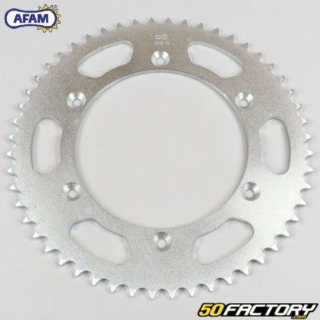 Rear sprocket 52 teeth steel 520 Yamaha WR 125, 250, YZ 250 ... Afam