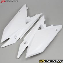 Carenados traseros Suzuki  RM-Z XNUMX, XNUMX (desde XNUMX) Polisport  blancos