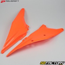 Heckverkleidungen KTM SX, SX-F, EXC XNUMX, XNUMX, XNUMX ... (seit XNUMX) Polisport  fluoreszierende Orangen