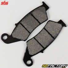 Organic brake pads Yamaha YZ 125, YZF 250, 450, Beta RR 480 ... SBS