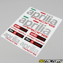 Aufkleber Aprilia Racing 24x20 cm (Planke)